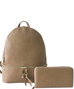 Fashion 2-in-1 Backpack LP1062W STONE